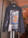 HOUSE OF FLAVOR x STANDARD ISSUE LONG SLEEVED TEE SHIRT FOR BABY LOVE BURGER PARIS